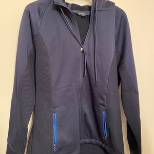 Ladies hooded sweatshirt, medium